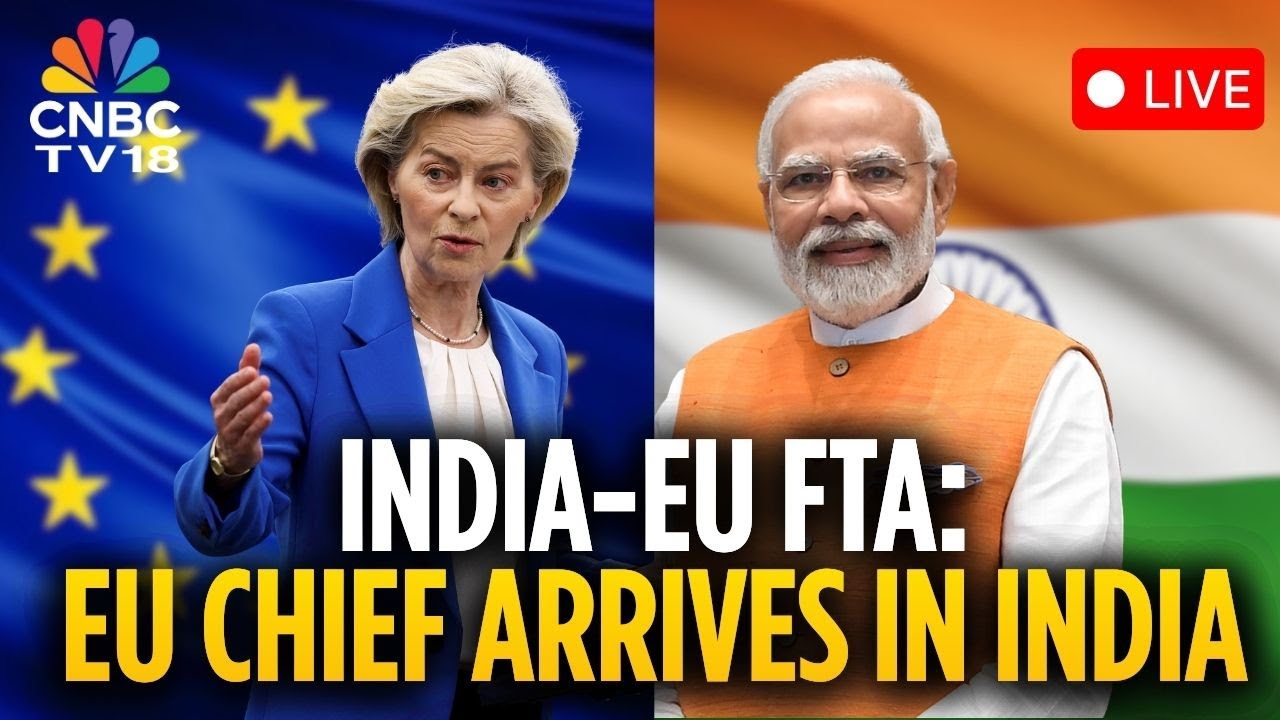 India-EU FTA Announcement LIVE | India-EU 'Mother Of All Trade Deals' Announcement Today | N18L
