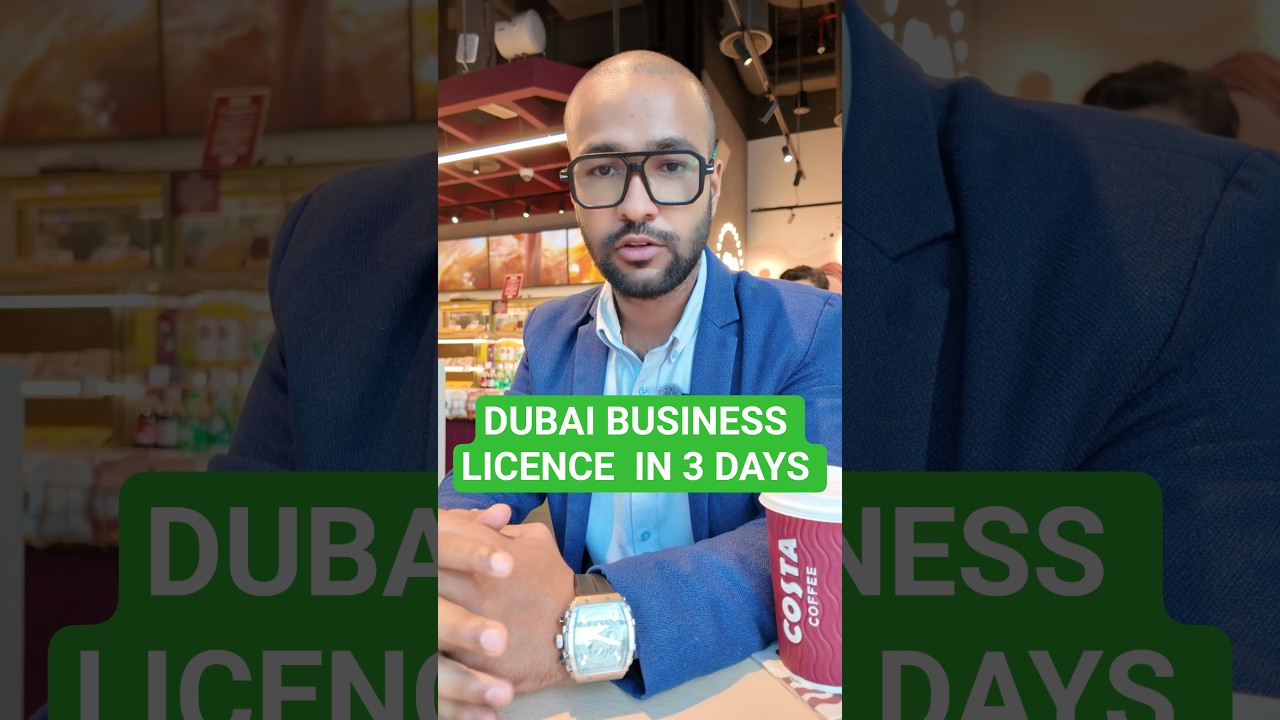 Dubai business license in 3 days 