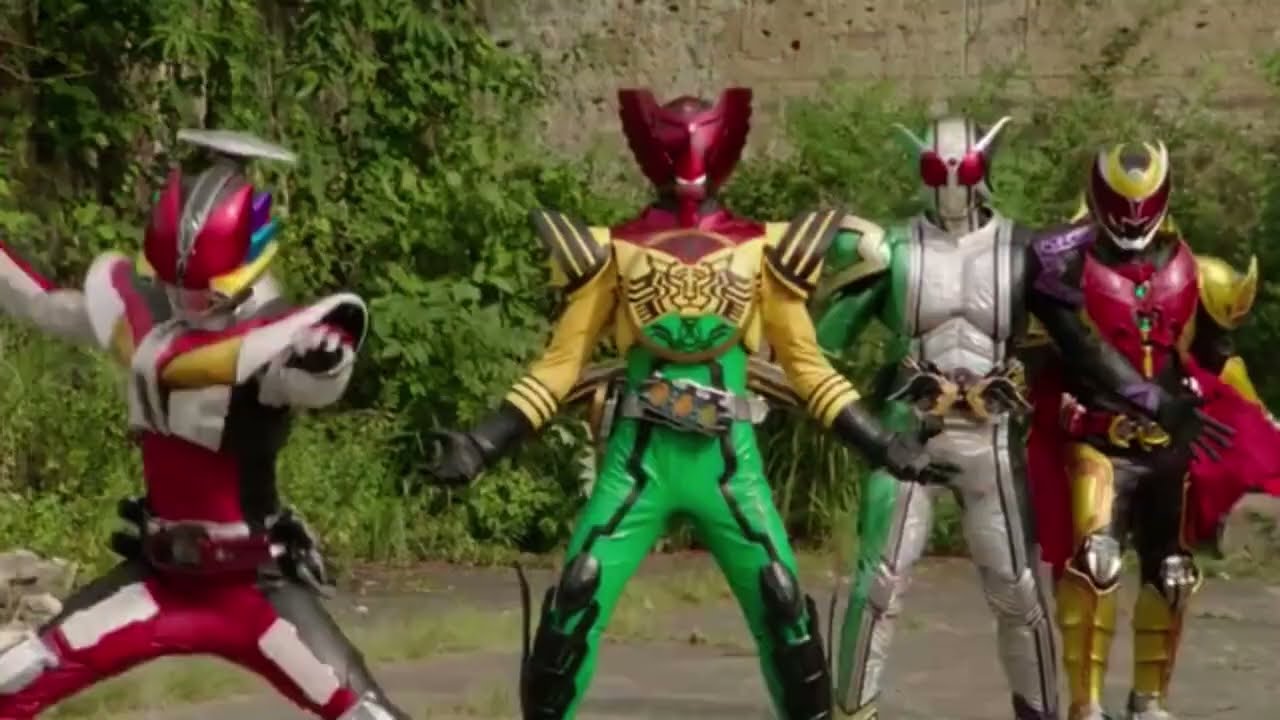 平成仮面ライダー15人VSアマダム怪人態