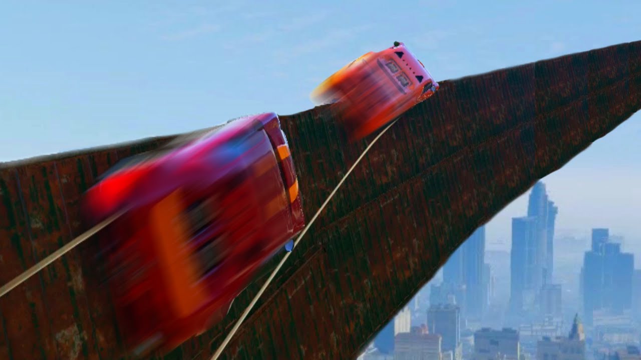 CRAZY HUGE WALLRIDE EPICNESS! (GTA V Funny Moments)