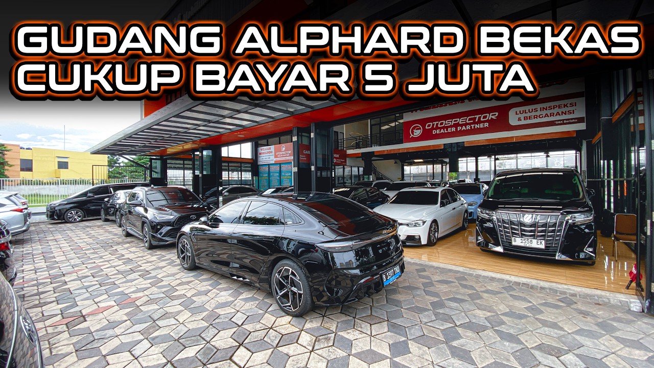 ALPHARD BEKAS HARGA MURAH KREDIT SELURUH INDONESIA CUMA YAR 5 JUTA