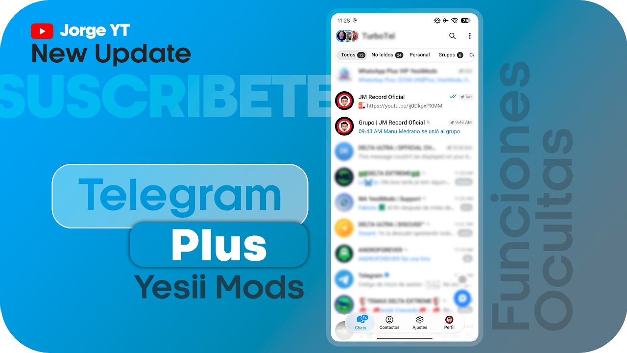 New TELEGRAM Plus v12.0.1 (Yesii Mods) ✔ EXTREME TELEGRAM 2025