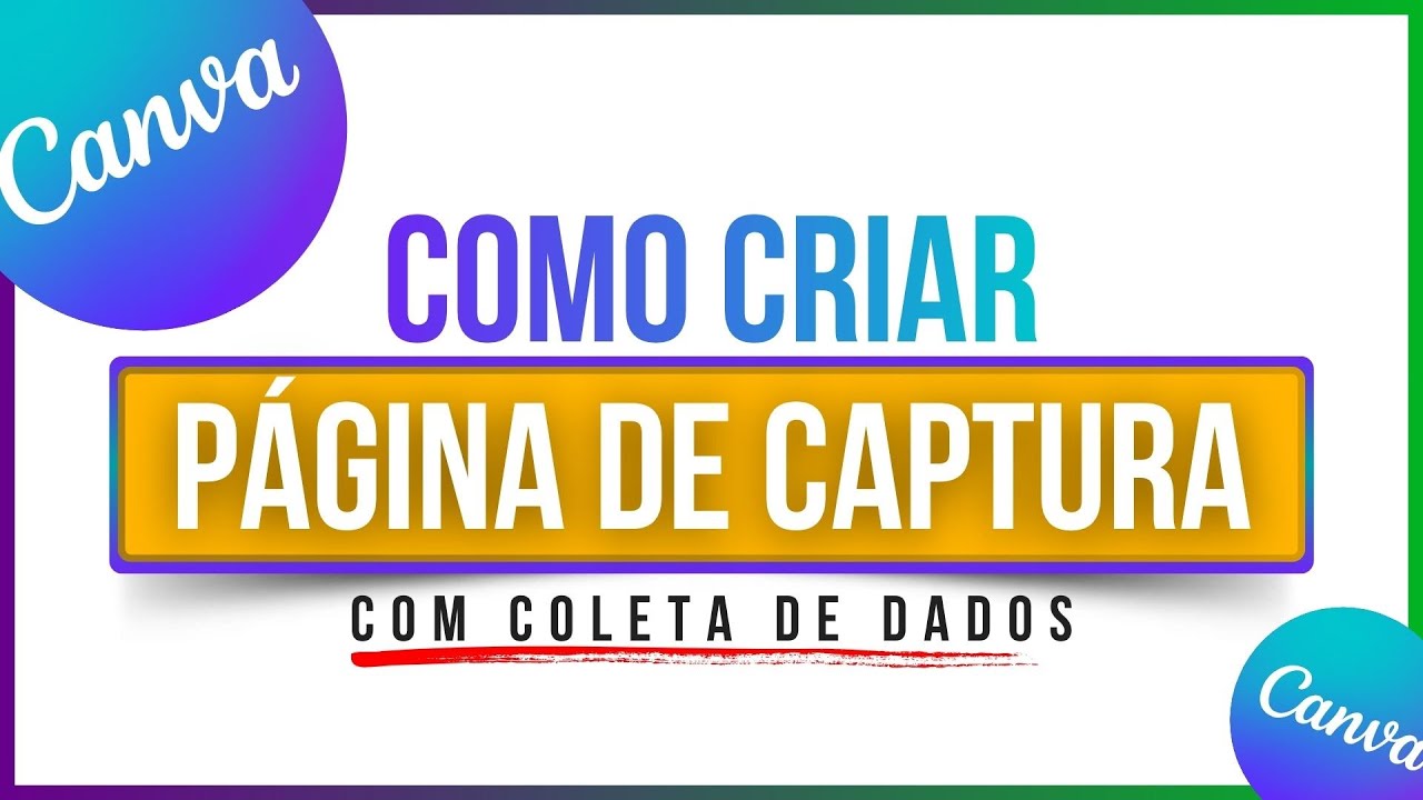 Crie uma Página de Captura PERFEITA no Canva Agora!