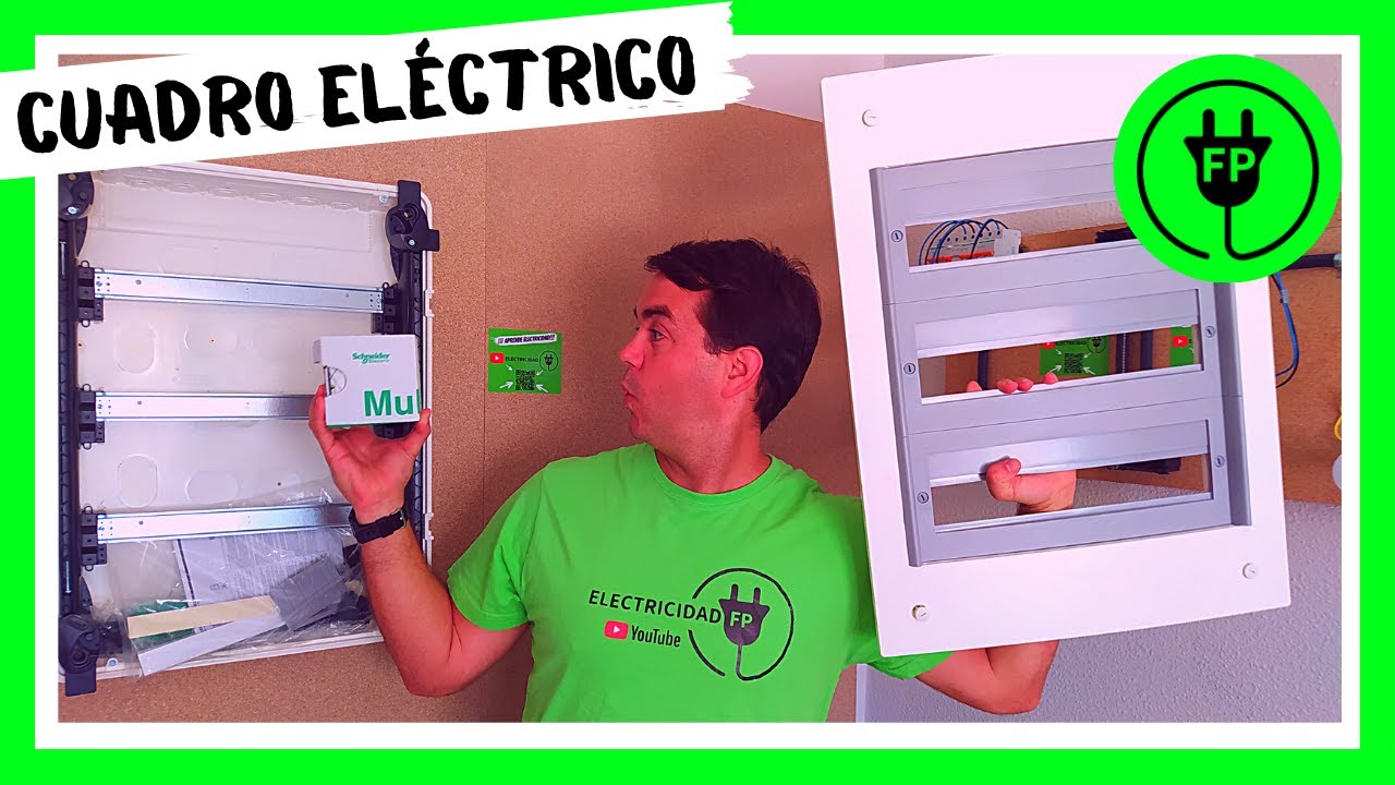 Cuadro el&eacute;ctrico empotrable para vivienda y local de p&uacute;blica concurrencia