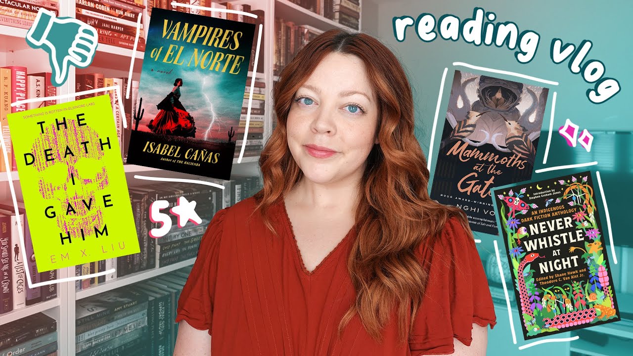 reading 2023 new releases 📚 horror, mystery, fantasy book vlog