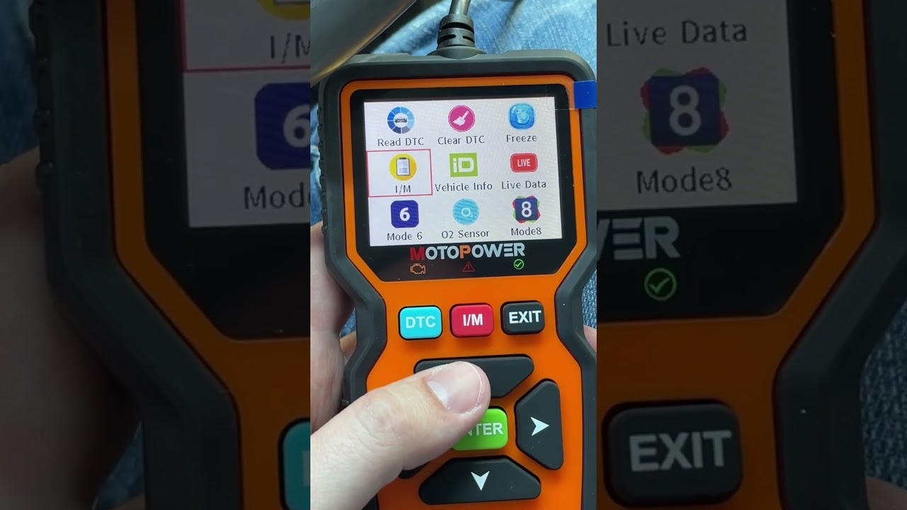 Автомобильный сканер MOTOPOWER MP69039 OBD2, считыватель кодов, часть 1
