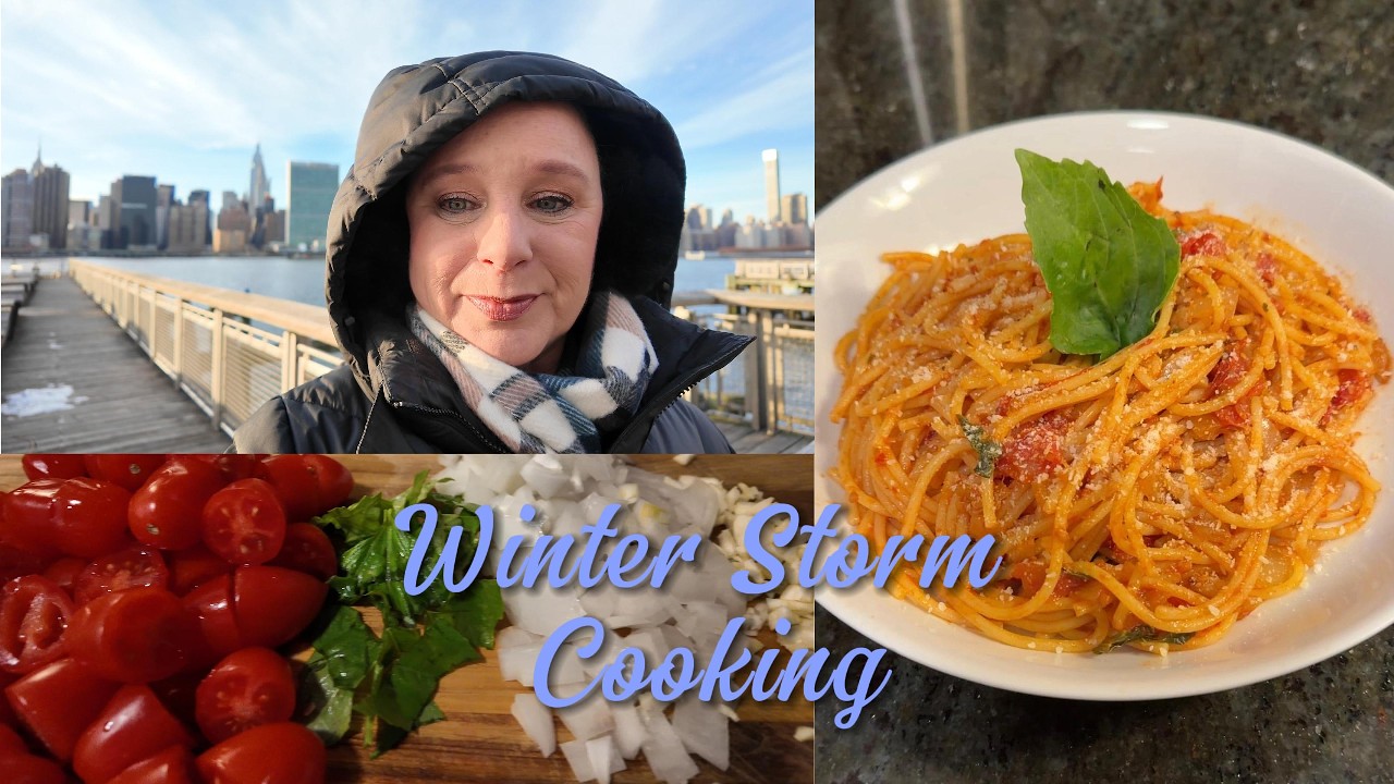Winter Storm Cooking