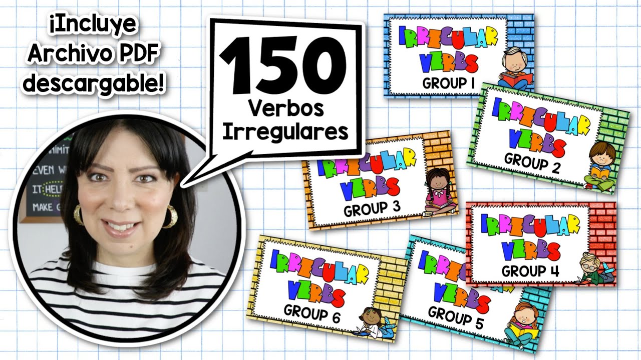 Maratón de Verbos Irregulares en Inglés | Listado Completo | List of Irregular Verbs