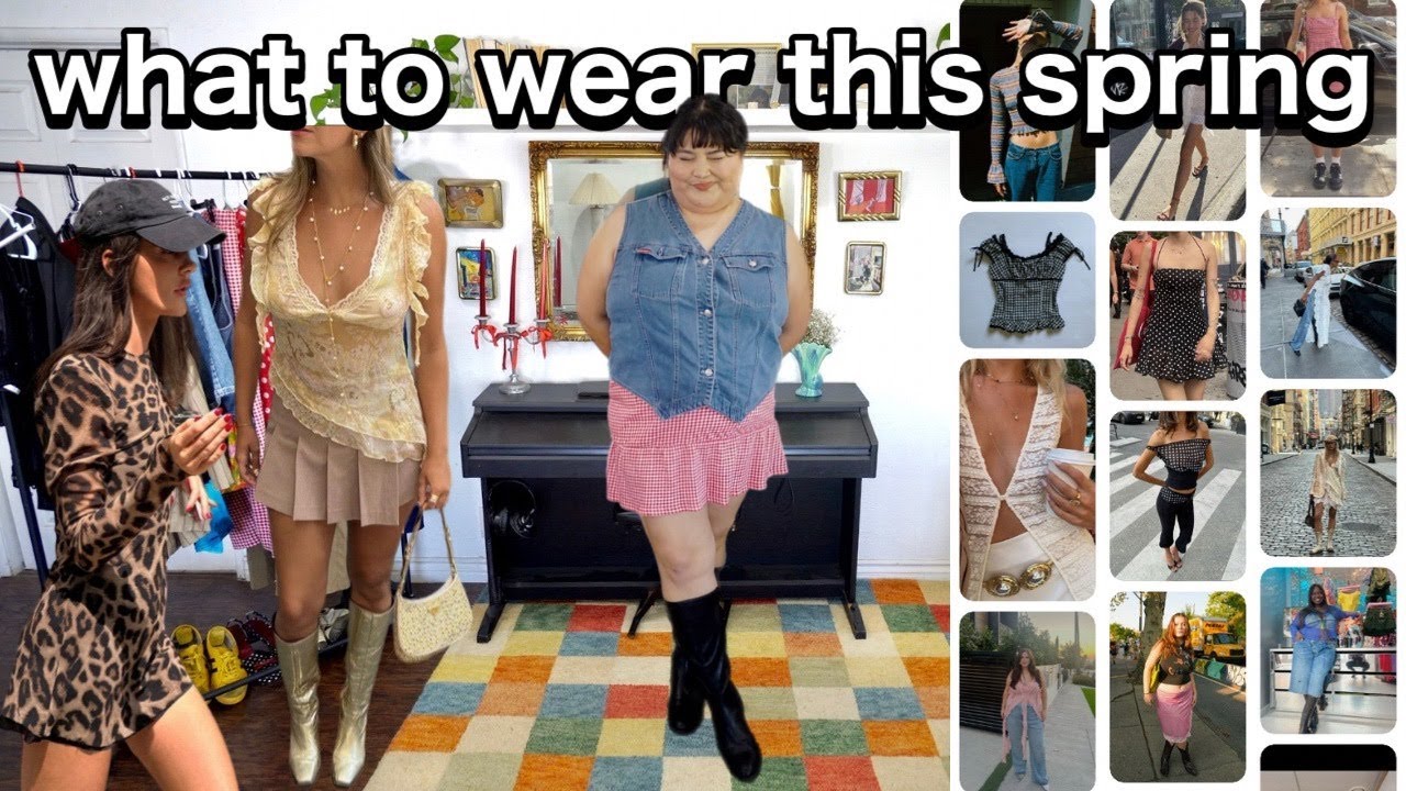 how to *actually* style outfits for spring 2024!