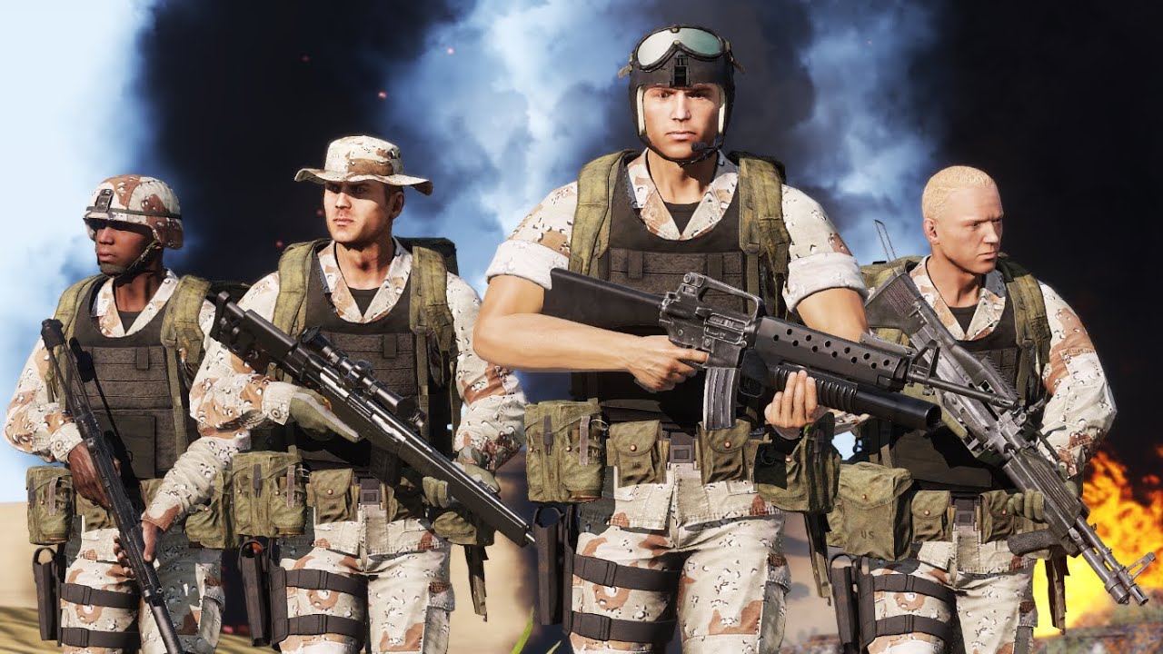 Recreating Conflict Desert Storm in Arma 3 - Delta Force Mission in Iraq