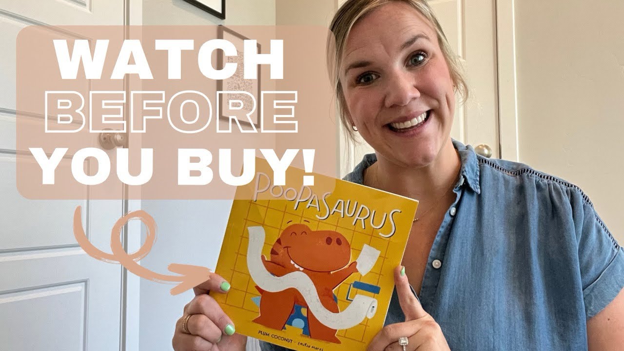 Review & Look Inside Poopasaurus Potty Training Book