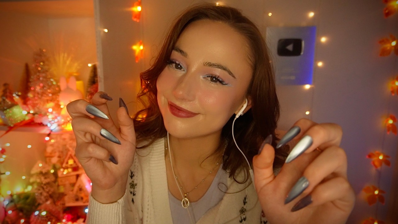 ASMR but i don't stop talking until u sleep 😴✨ distracting sounds for a racing mind ☁️