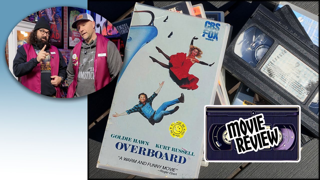 OVERBOARD (1987) Review - Kurt Russell & Goldie Hawn's Perfect Rom-Com | Mom and Pop Video Shop