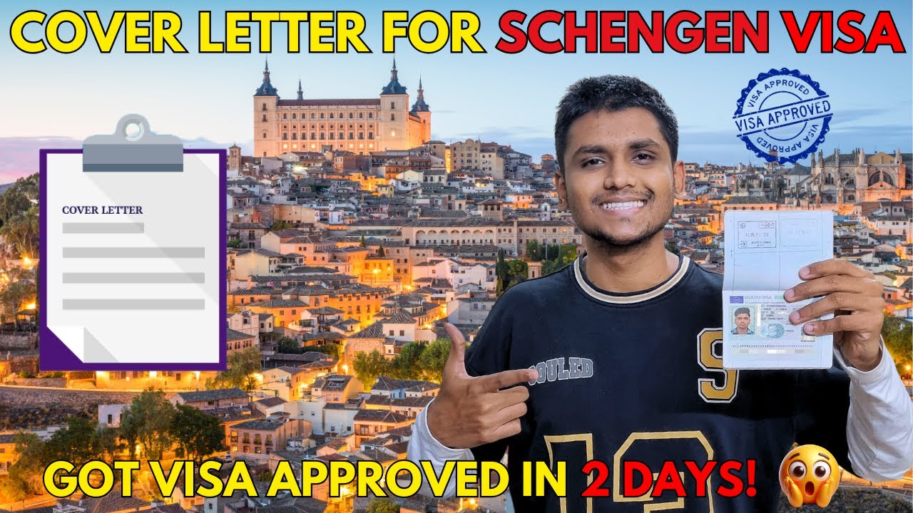 How to Write the PERFECT Schengen Visa Cover Letter (For Indian Citizens) 🇮🇳