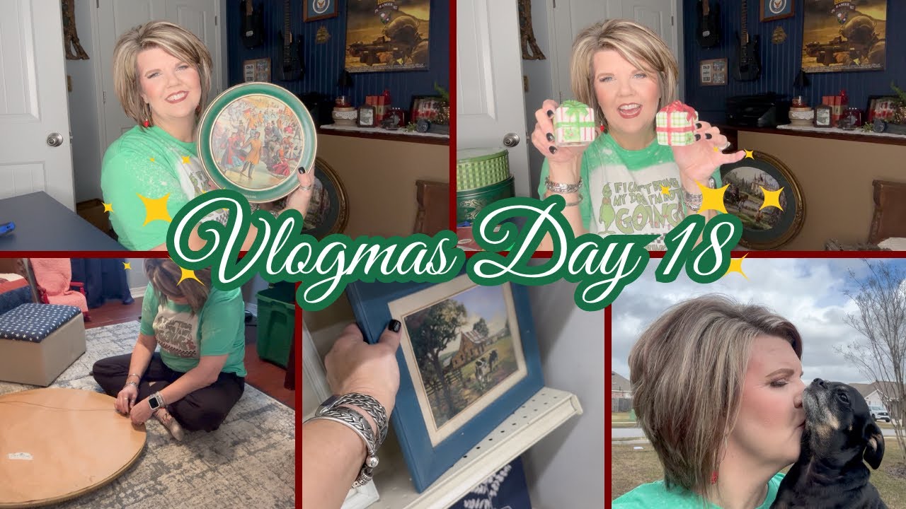 VLOGMAS DAY 18 | I took a gamble on this one! Thrift W/me + THRIFT HAUL(styled)! #vlogmas2024
