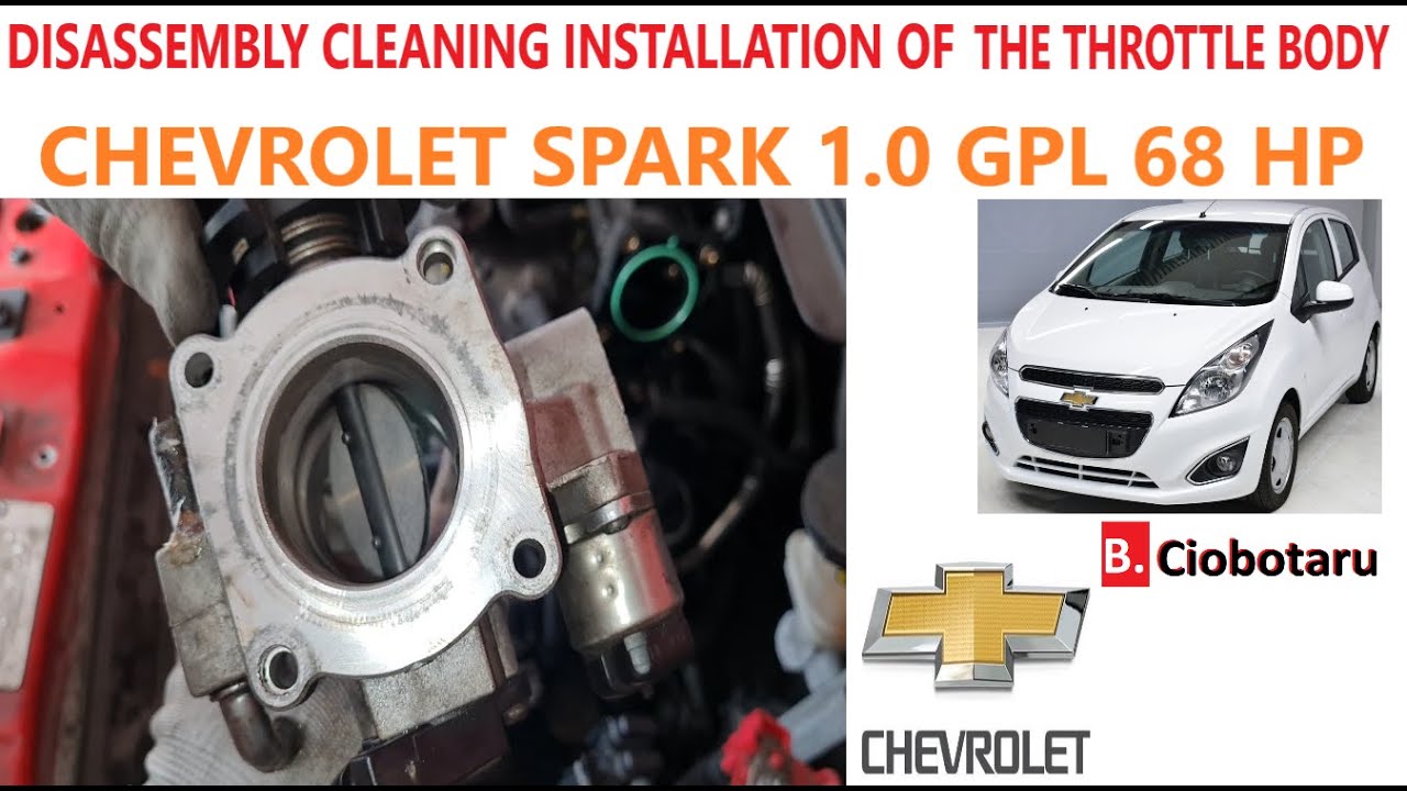 DISASSEMBLY CLEANING INSTALLATION OF THE THROTTLE BODY