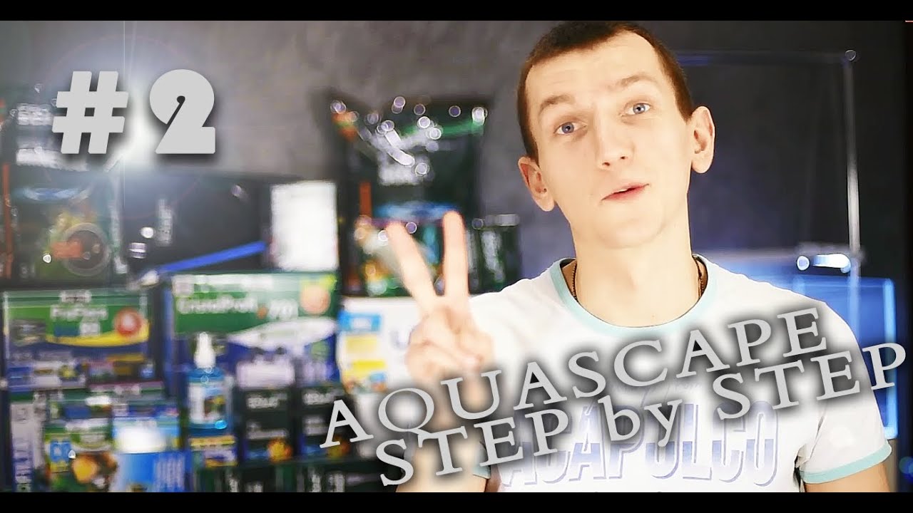 Aquascape step by step №2 (получил товары от магазина Scaper.ru)
