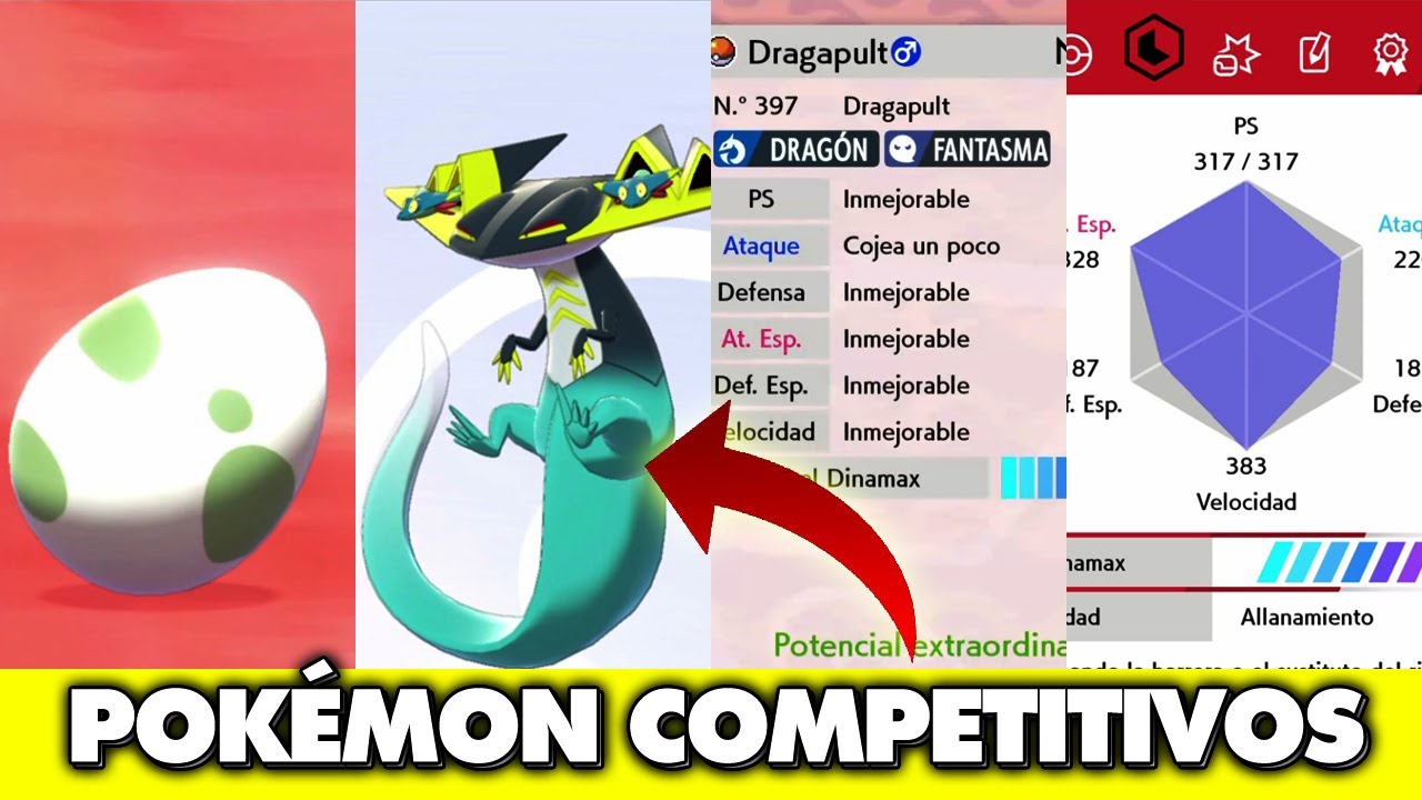 GUIA COMPLETA para CONSEGUIR FÁCIL y RÁPIDO POKÉMON COMPETITIVOS desde 0 en POKÉMON ESPADA y ESCUDO