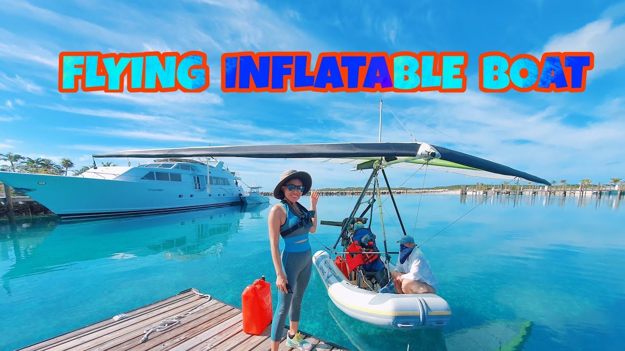 เรือบิน#Flying inflatable boat#It’s A Flying Boat !!#BAHAMAS#บาฮามาส#ทะเลแคริบเบียน