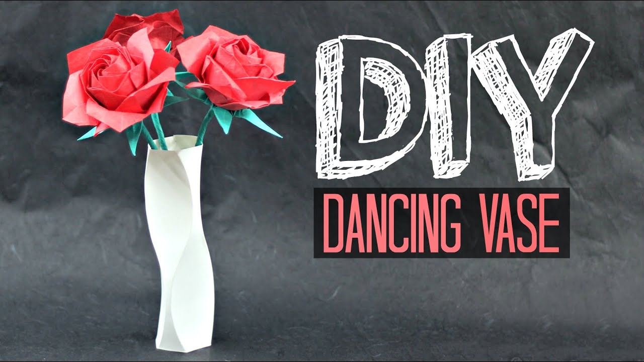 How to make a paper Vase (Dancing Vase, by Tadashi Mori)