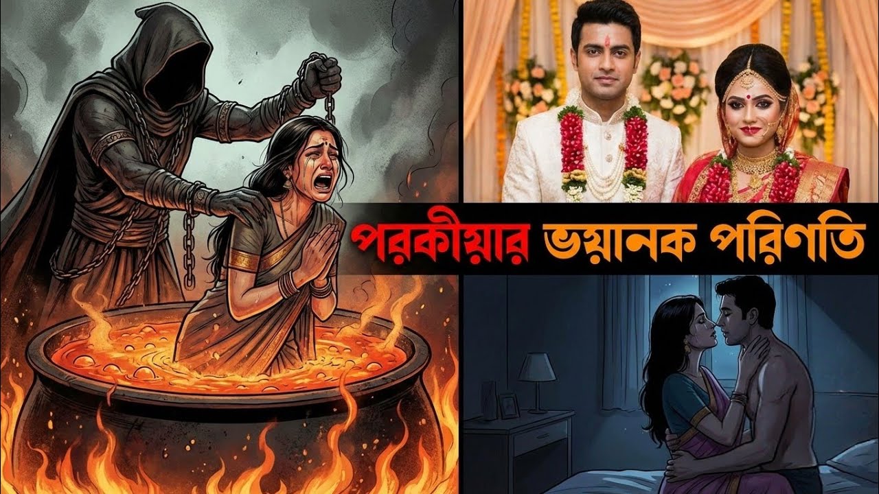 পরকীয়ার ভয়ংকর শাস্তি 😱 | পুরাণে কি বলা আছে? | নরকের যন্ত্রণার সত্য কাহিনী