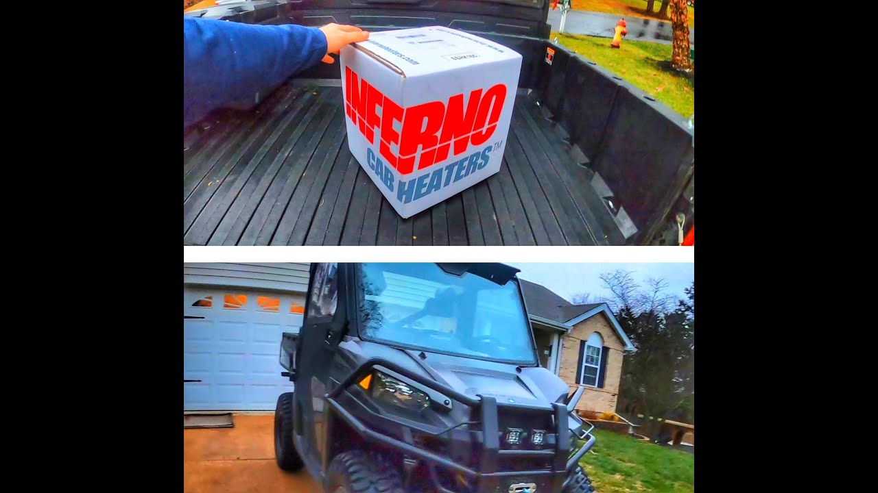 Inferno Cab Heater Install & Review - 2018 Polaris Ranger 900 XP