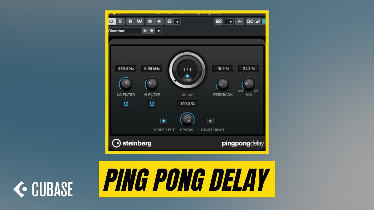 This Is Ping Pong Delay | Cubase Effect Plug-ins Explained