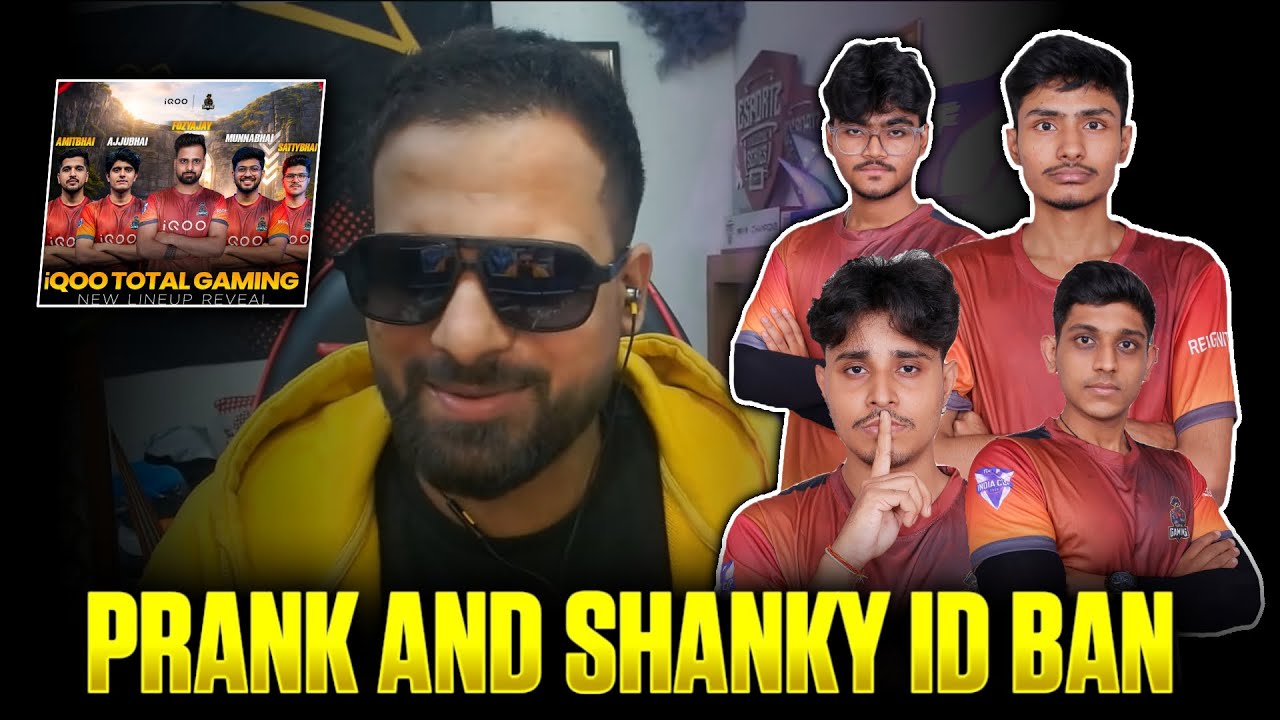 FOZYAJAY DID PRANK | SHANKY ID BAN |AZTEC MATTER | REDBULL X TG ? MAFIA AND DELETE | AJJUBHAI PRANK