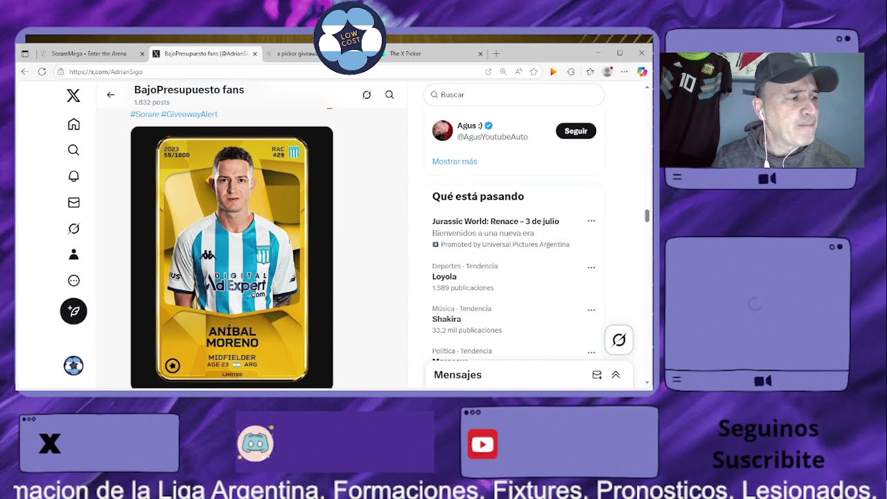 5to sorteo junto a SORAREMEGA FIFA CLUB WORLD CUP