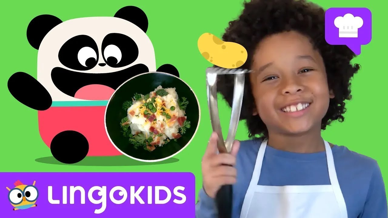 How to Make Mashed Potatoes 🥔 | Activities to do at HOME with kids | Lingokids Activities