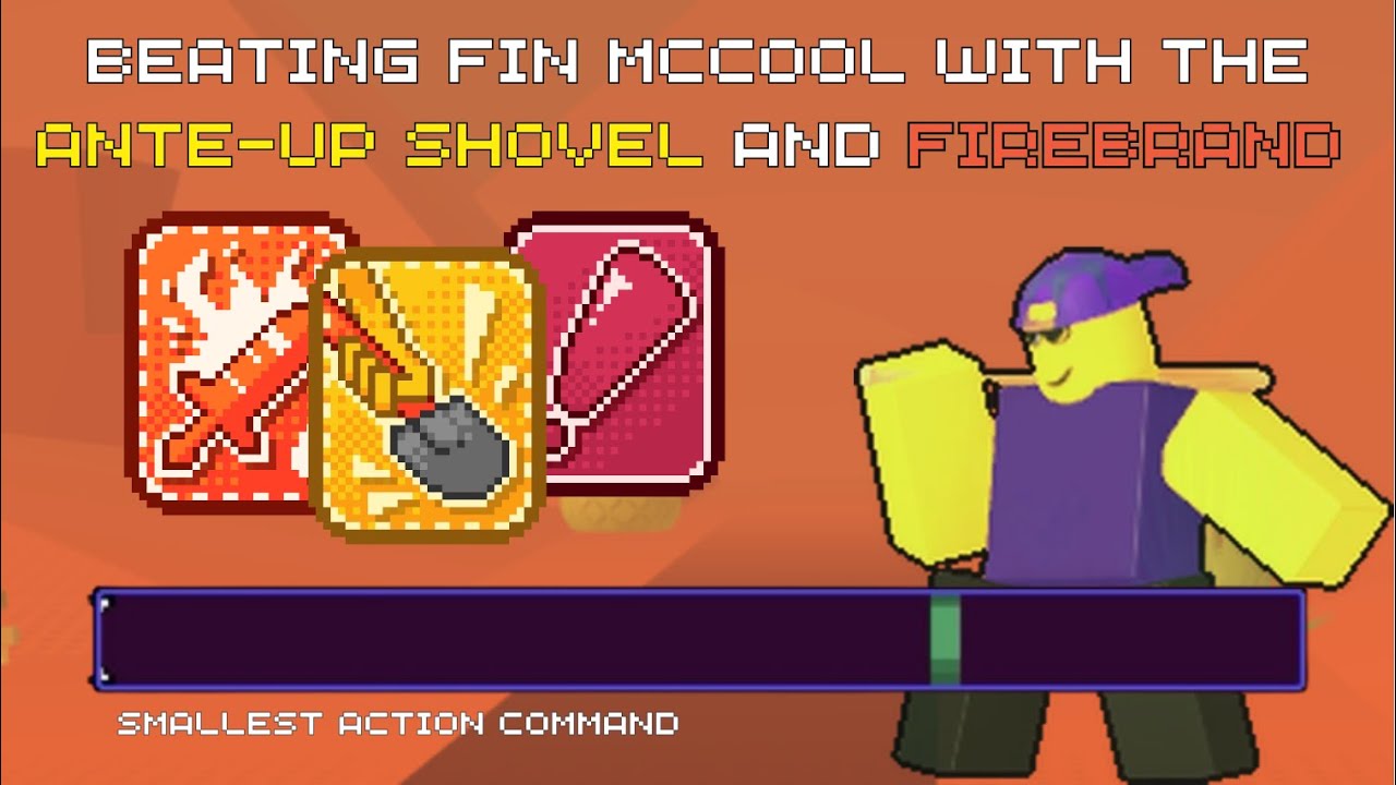 Beating Fin McCool with the Ante-Up Shovel and Firebrand - Block Tales