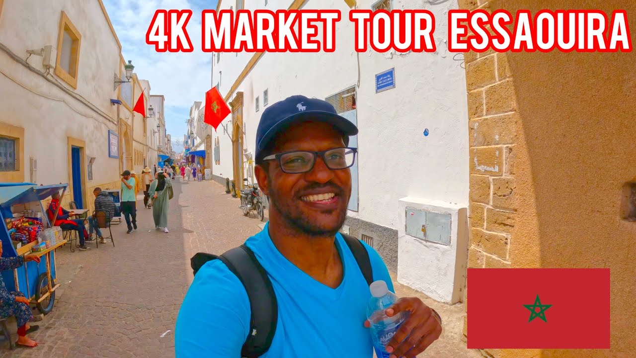  Exploring the VIBRANT Streets of Essaouira Morocco in 4K