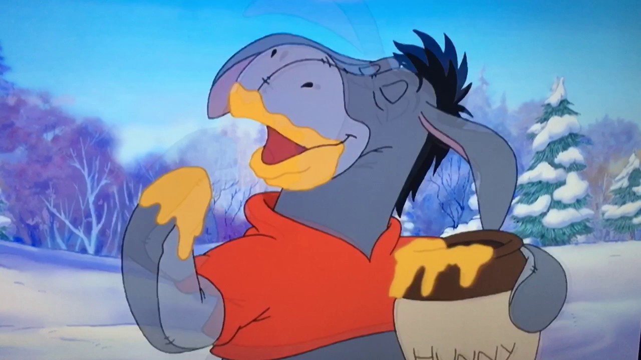 Pooh acting like Eeyore & Eeyore acting like Pooh