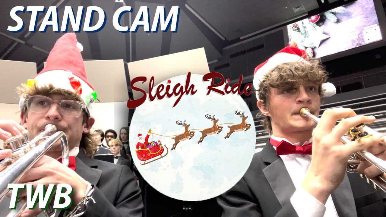 Sleigh Ride Again, 1st Cornet & 1st Trumpet Perspective During Concert