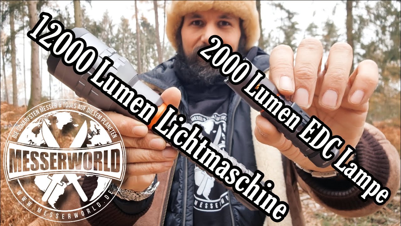 12K Superstahler und 2000 Lumen Edc Lampe - Wir bringen Licht ins Dunkel!
