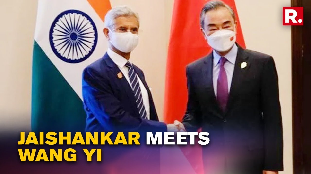 Watch: EAM S Jaishankar Meets Chinese Counterpart Wang Yi In Bali; Holds Talks On Bilateral Issues