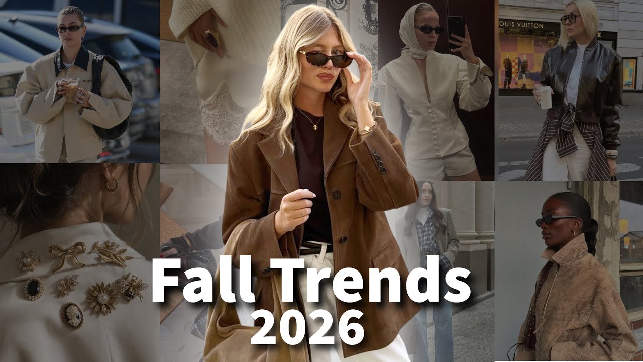 11 Fall Fashion Trends 2026 You NEED to Know | Barn Jackets, Suede, Burgundy & More