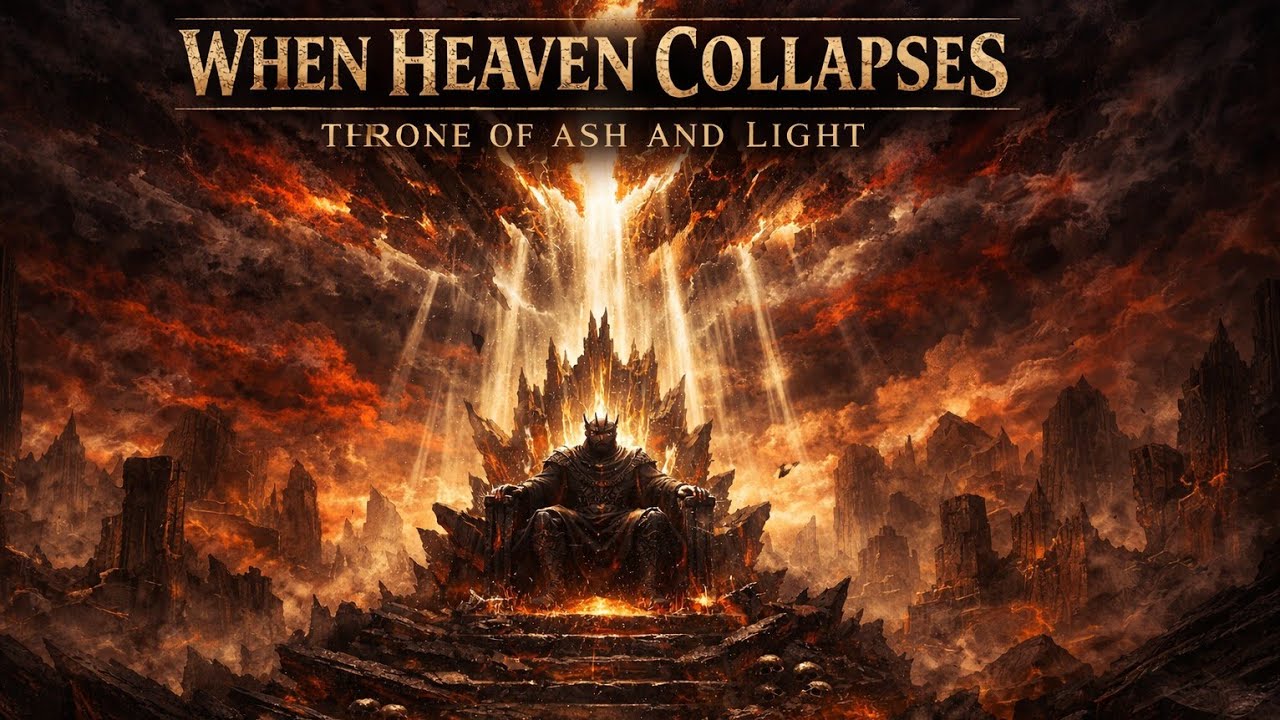 The Sky Begins to Crack | When Heaven Collapses: Throne of Ash and Light – Epic Heavy Metal Opening