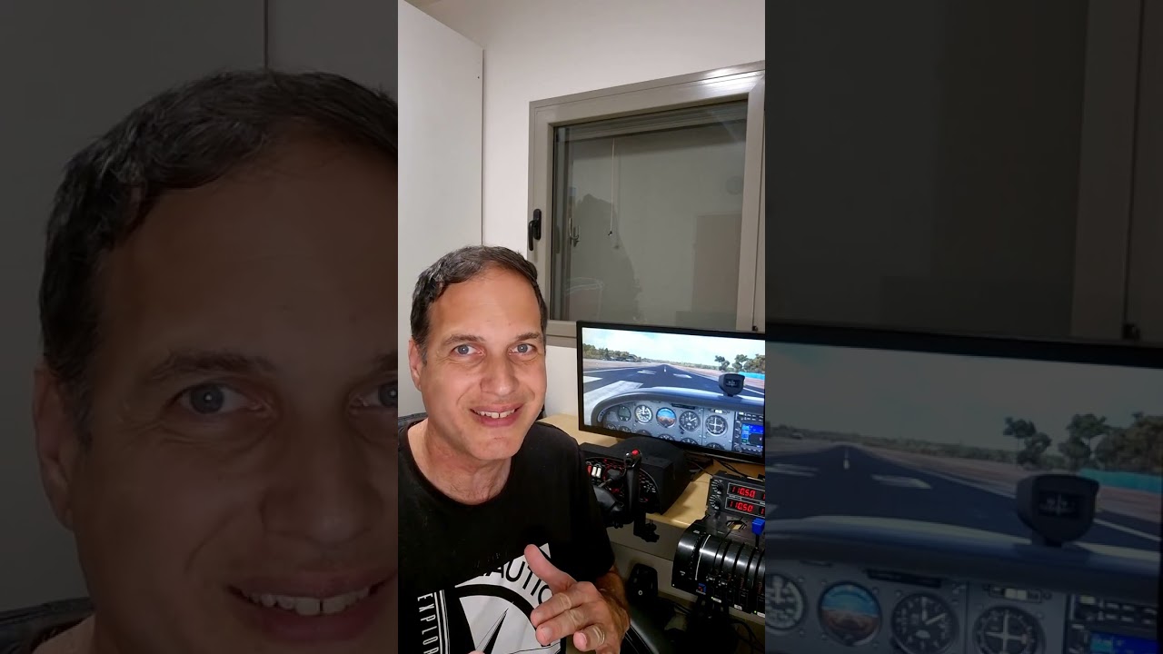 השפעת השימוש בסימולטור ביתי על קורס טיס אזרחי