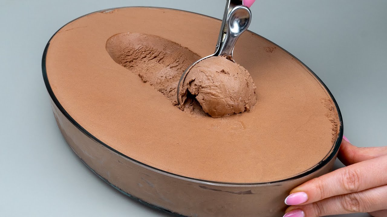 3 Zutaten und fertig ist das Eis! Einfach und schnell