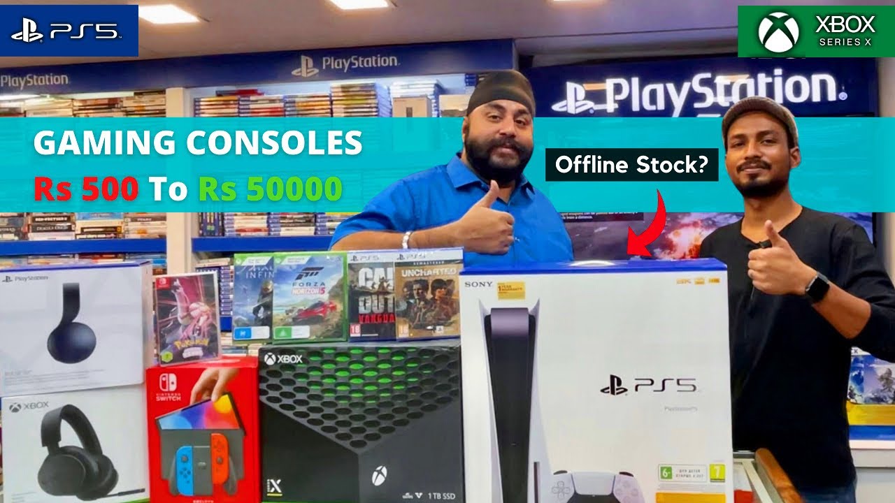 PS5 India Offline Restock | Best PlayStation Market in Hyderabad