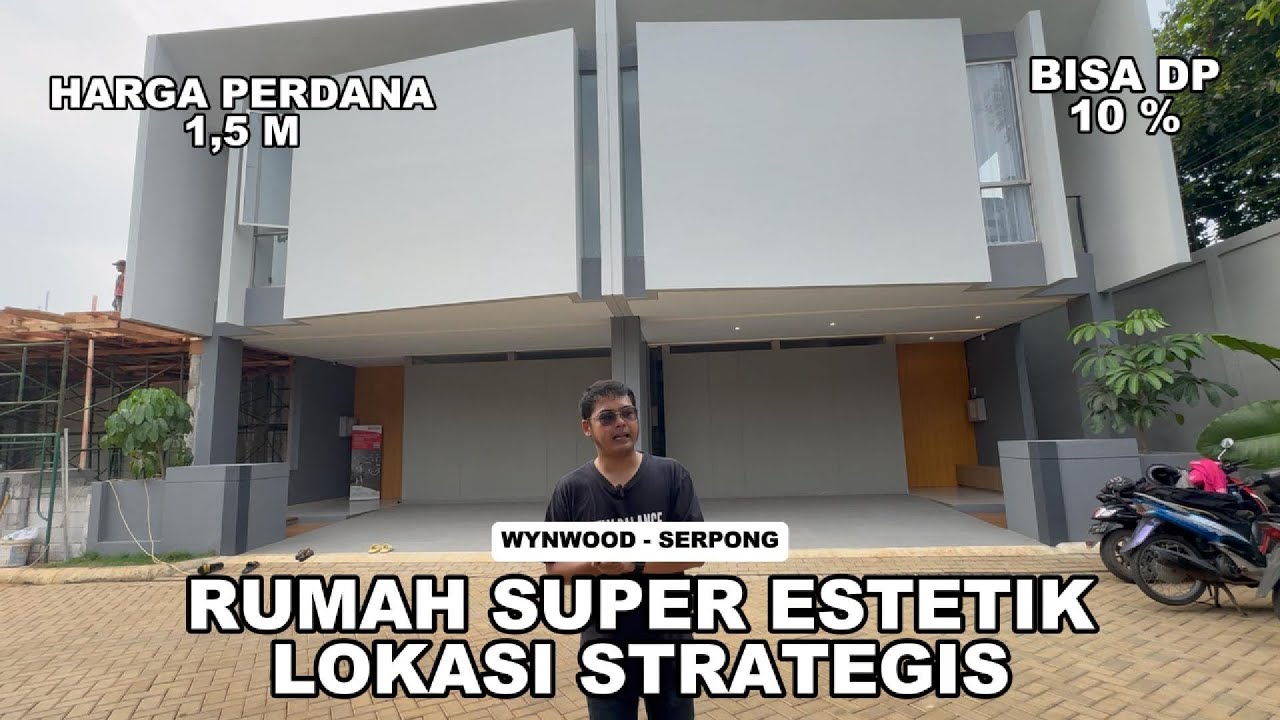 RUMAH SUPER ESTETIK - ( WYNWOOD - SERPONG)