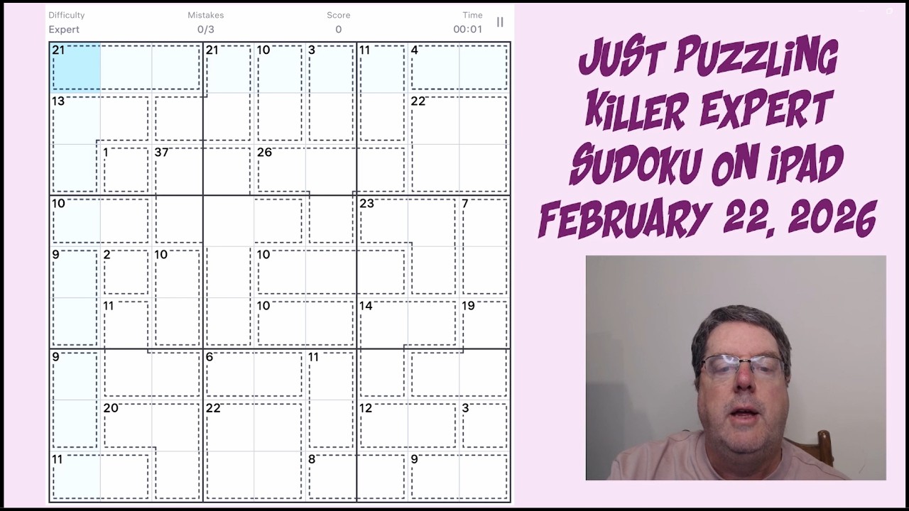 Learning Killer Sudoku By Doing and Explaining | February 22 2026