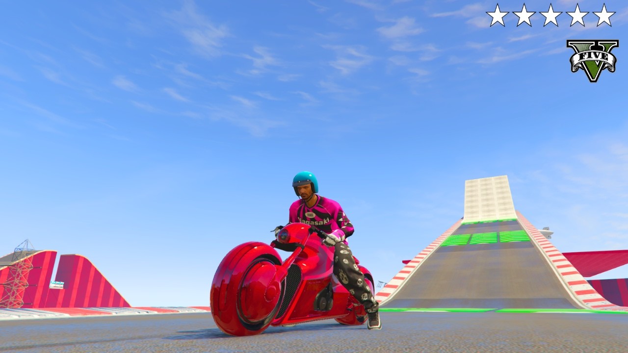 Brutal Heavy Bike Race on the Biggest Map Yet! GTA V Online