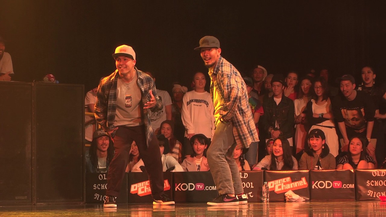 ena&KARIN vs NOBBY&MASATO_OLD SCHOOL NIGHT VOL.18_LOCKING 2on2 BATTLE SEMI FINAL