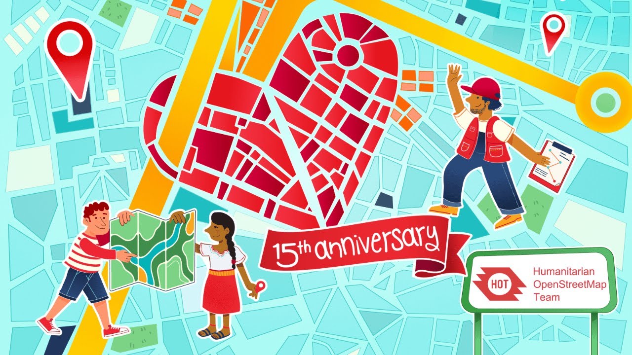 Celebrating 15 years of Humanitarian OpenStreetMap Team!