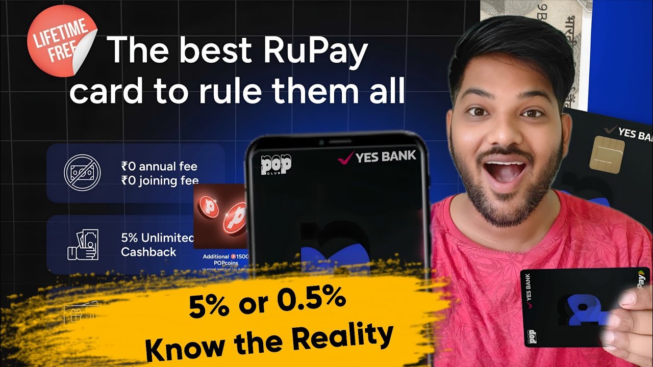 🔥 5% Cashback Scam? Yes Bank POP Card Reality Check 2025! ⚠️ (Apply or Ignore?) | Lifetime Free Card