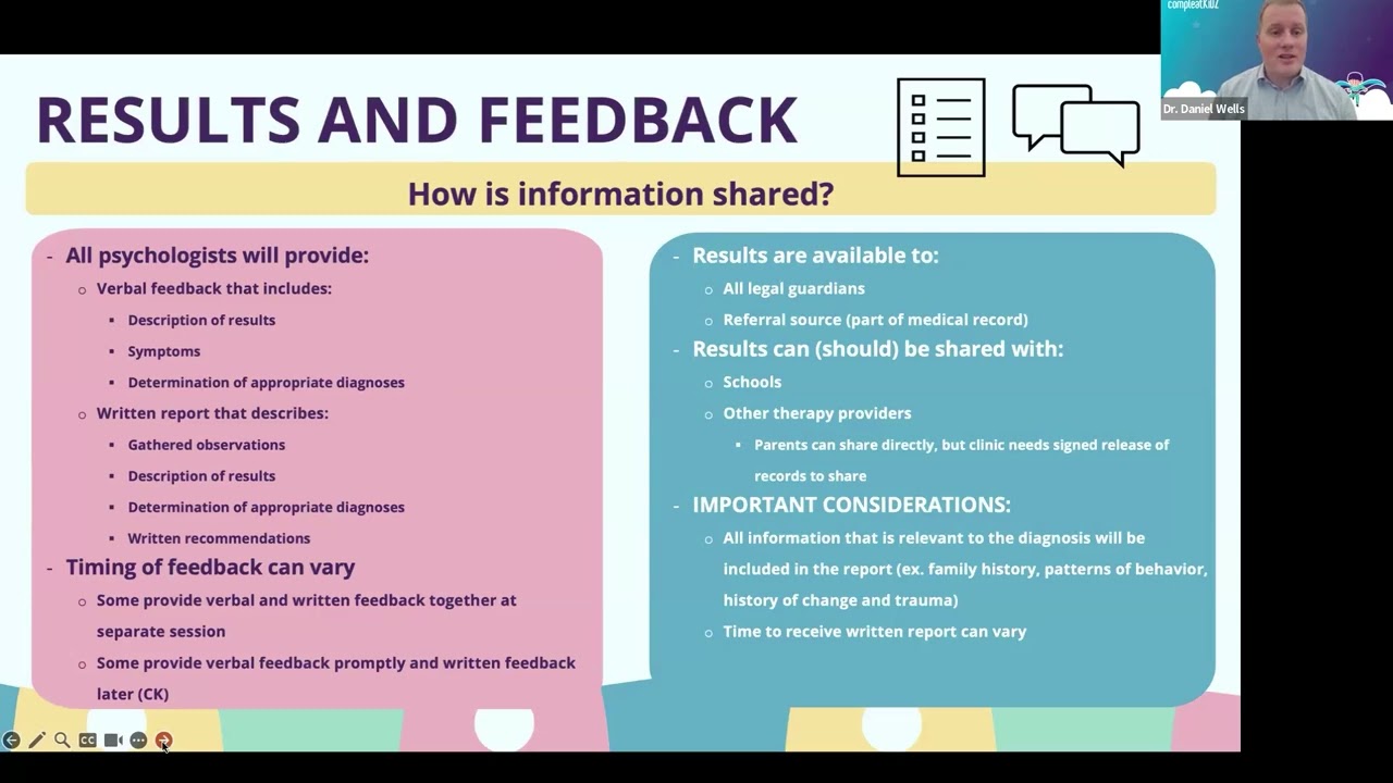 After an Autism Evaluation - Results and Feedback