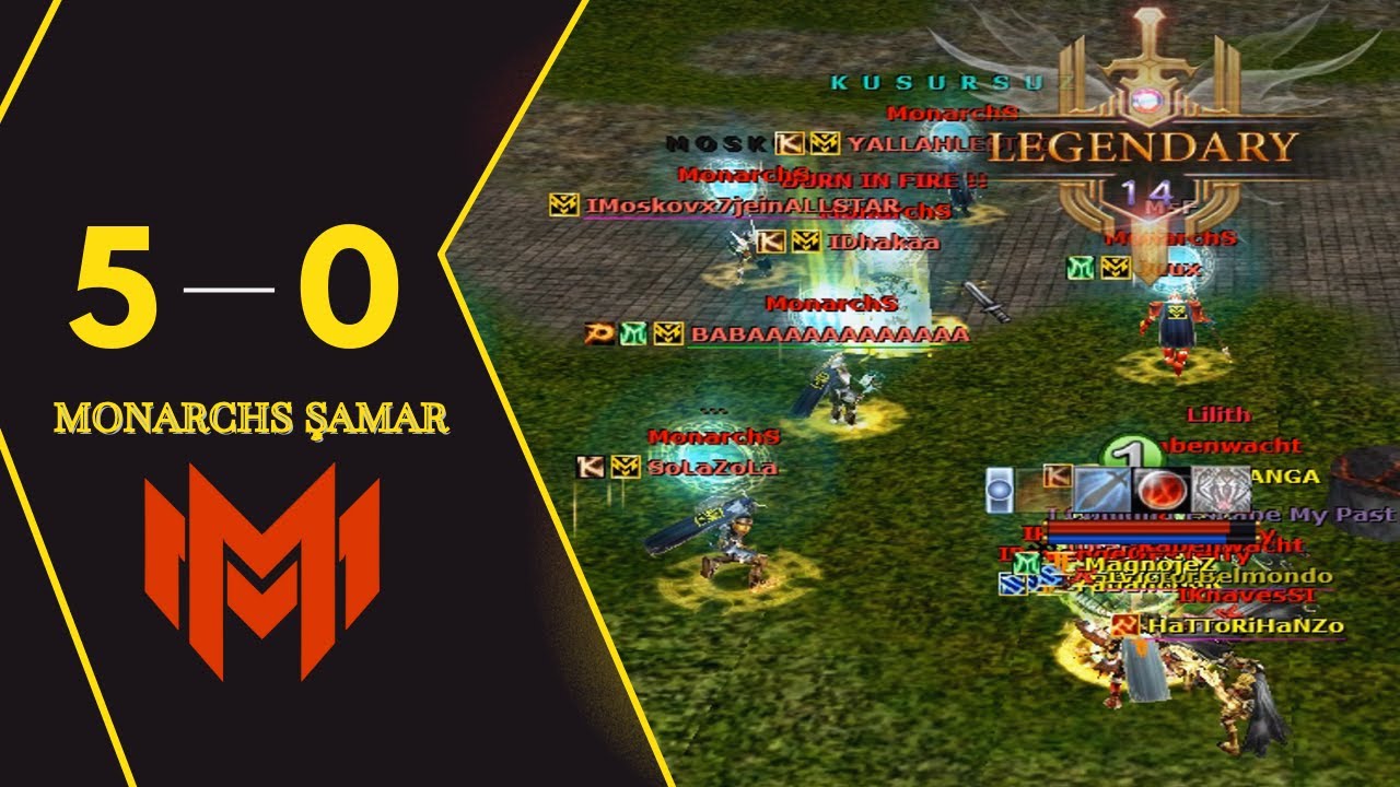 𝐕𝐒 MonarchS [5-0] #ArdreamWorld #DeathKo #HomekoWorld #Realko #KnightOnline #LogosWar #Gmrgame