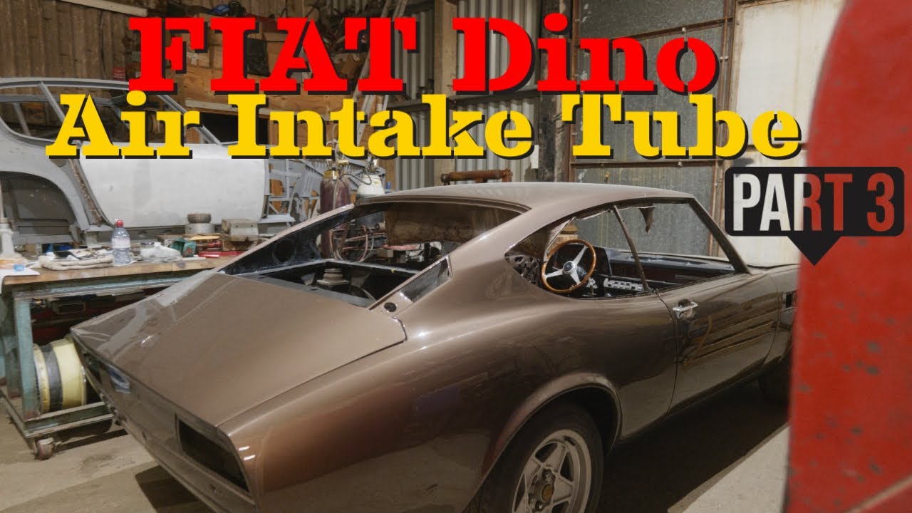 Fiat Dino Air Intake Tubes Part 3.